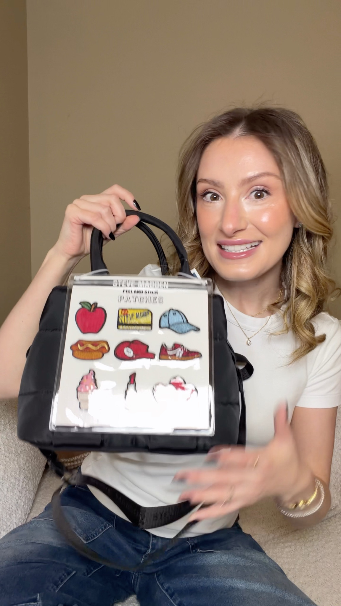 Another customizable Steve Madden find! I found one on poshmark listed for a really good price ! It’s such a cute puffy quilted tote that can be customized with these sticker patches 

#LTKGiftGuide #LTKHoliday