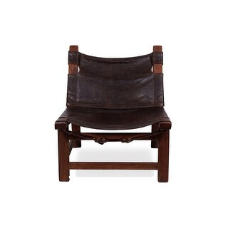 Winchester Leather Chair - Overstock - 35711541 | Bed Bath & Beyond