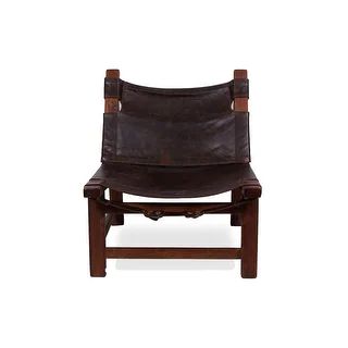 Winchester Leather Chair - Overstock - 35711541 | Bed Bath & Beyond