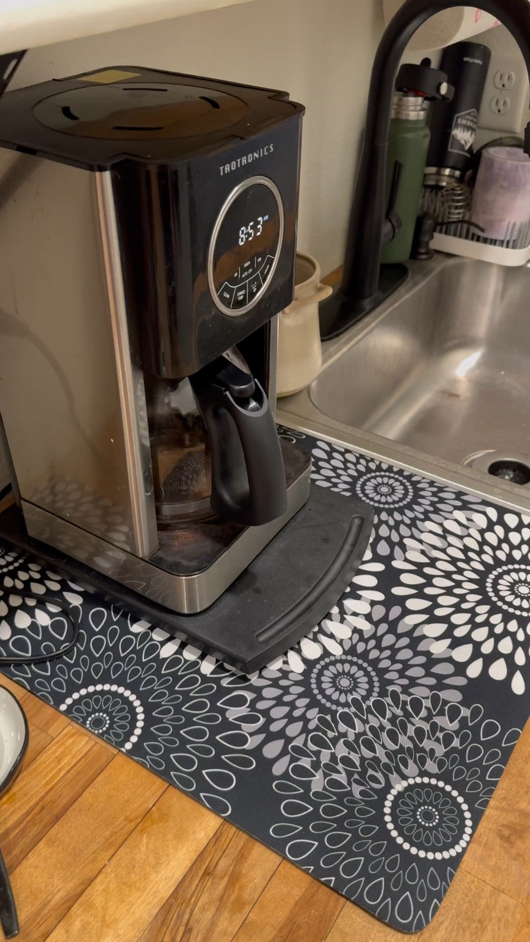 Coffee bar must have, dish drying mat, coffee pot sliding tray, amazon find, pantry essentials, pantry must have, kitchen 

#LTKHome