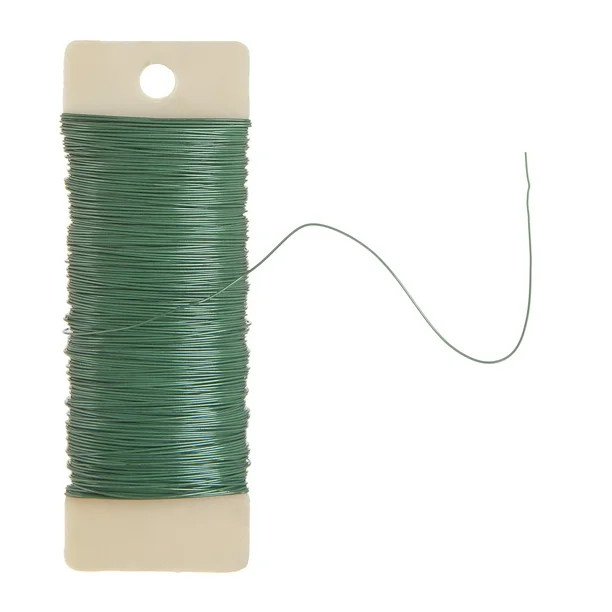 Darice Green Floral Paddle Wire, 22 Gauge, 38-yard Spool - Walmart.com | Walmart (US)