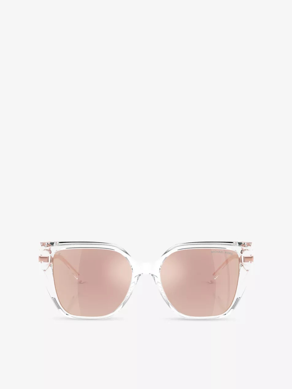 MK2231U St. Barths Square-Frame Injected Sunglasses | Selfridges