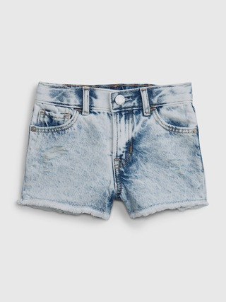 Toddler Stride Denim Shorts with Washwell | Gap (US)