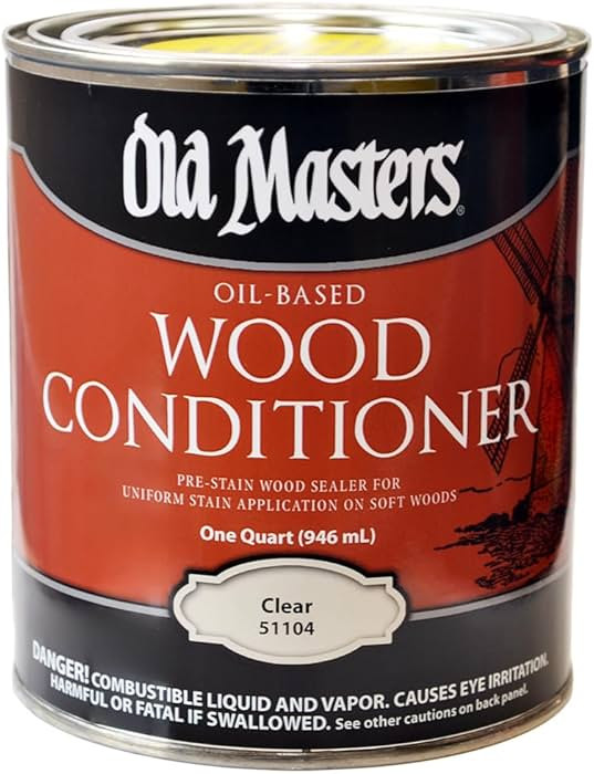 Old Masters 51104 Wood Conditioner, Quart | Amazon (US)
