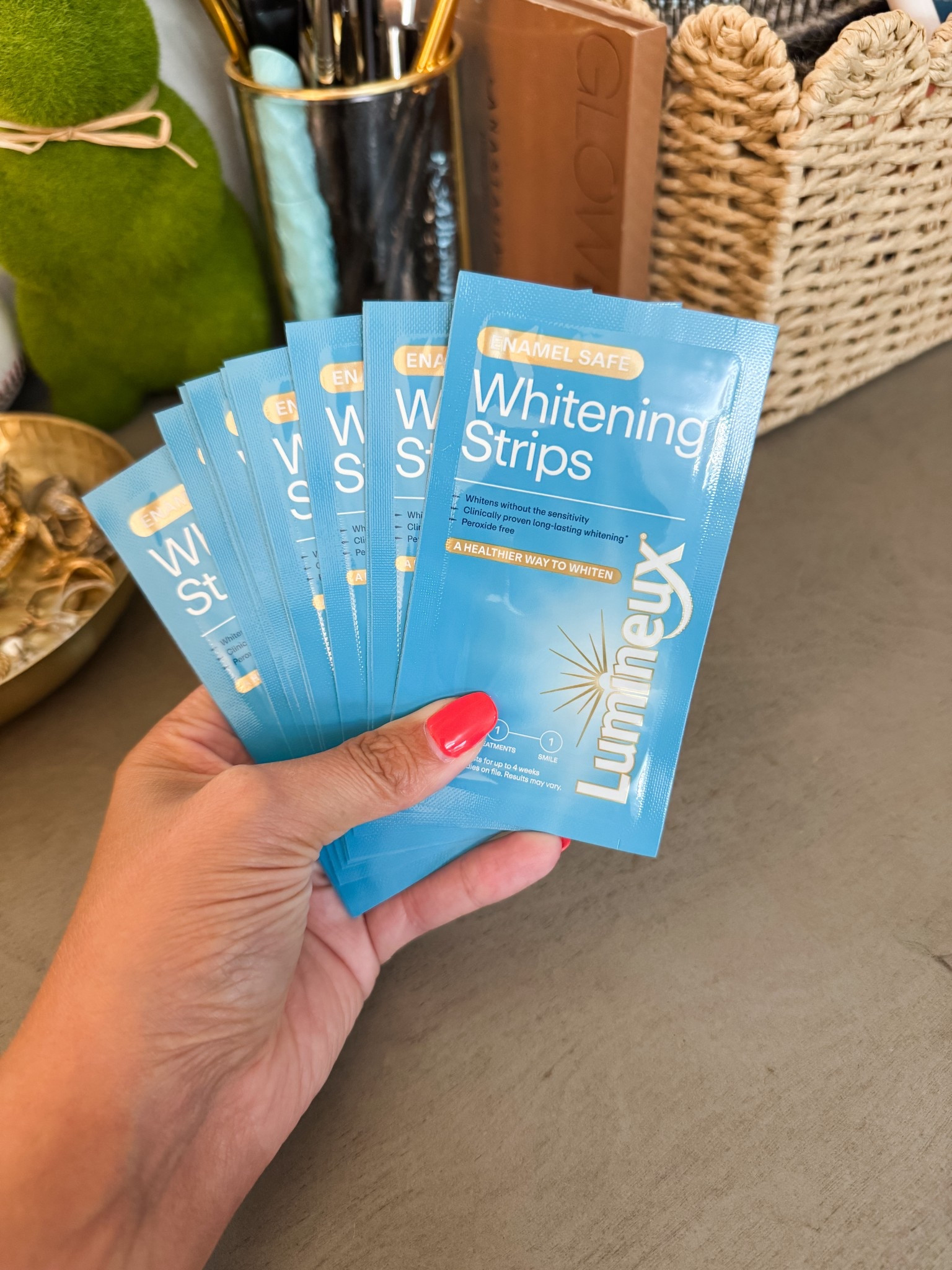 Amazon Prime Day - the best nontoxic, non sensitive whitening strips. 33% off!

#LTKSaleAlert #LTKBeauty