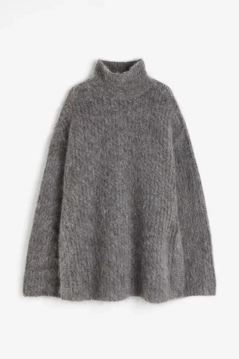 Boxy alpaca blend sweater curated on LTK
