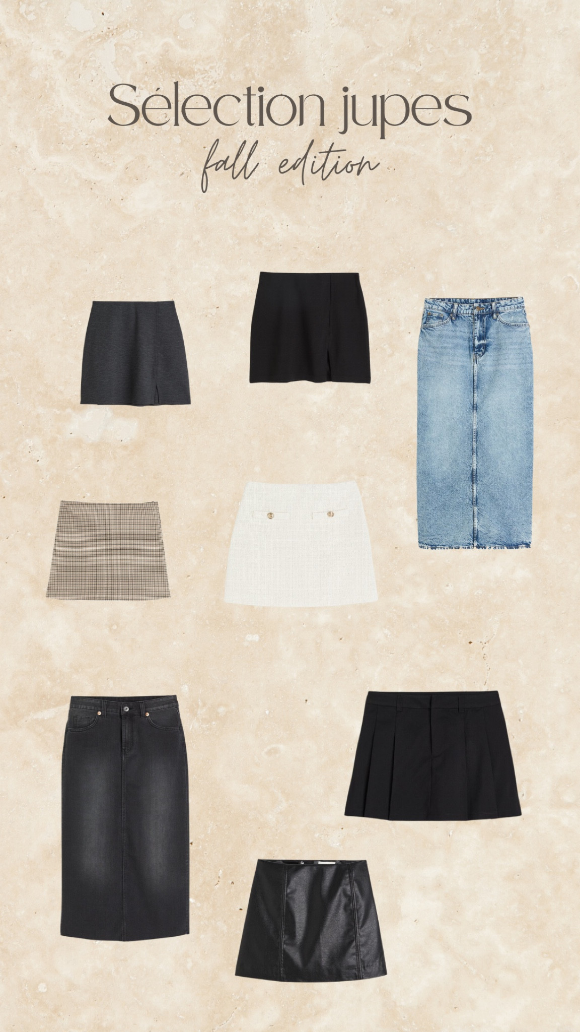 Sélection de jupes pour l’automne 

#LTKSeasonal