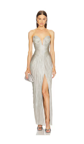 Noor Gown in Gunmetal | Revolve Clothing (Global)