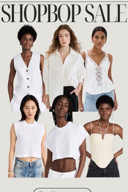 My favorite tops from the Shopbop sale!🤍 

Shopbop sale. Spring tops. Spring fashion. White tops. White shirts.

#LTKstyletip #LTKsalealert #LTKSeasonal