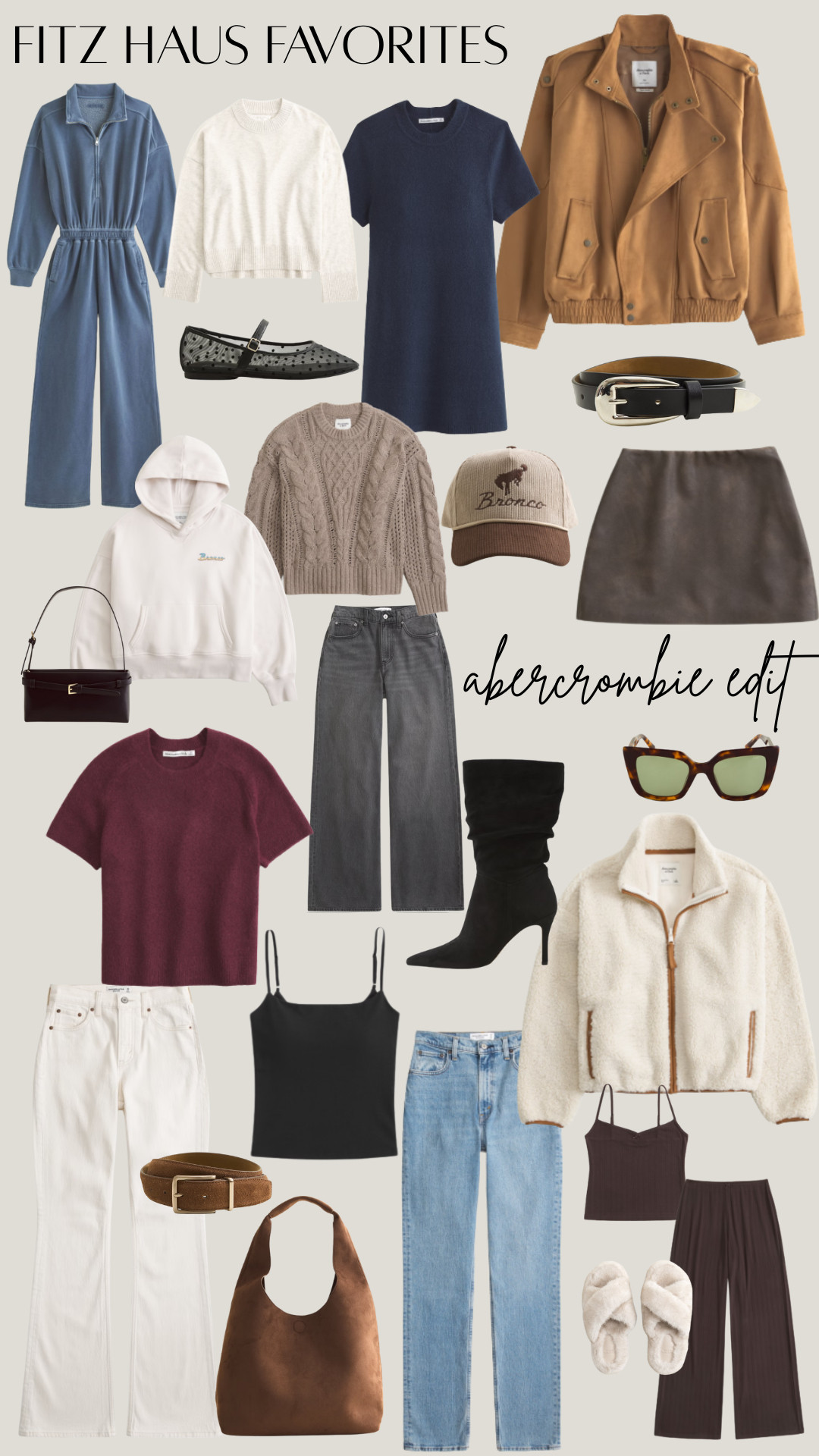 Fall finds, but make them Abercrombie. I rounded up my seasonal favorites, from cozy knits to chic layers, and so many are on sale right now. The perfect mix of everyday essentials and statement pieces you’ll wear on repeat.

Shop the full Fitz Haus Abercrombie Edit and snag your fall staples while the deals are hot. 

 #LTKFallSale #LTKSaleAlert #LTKStyleTip