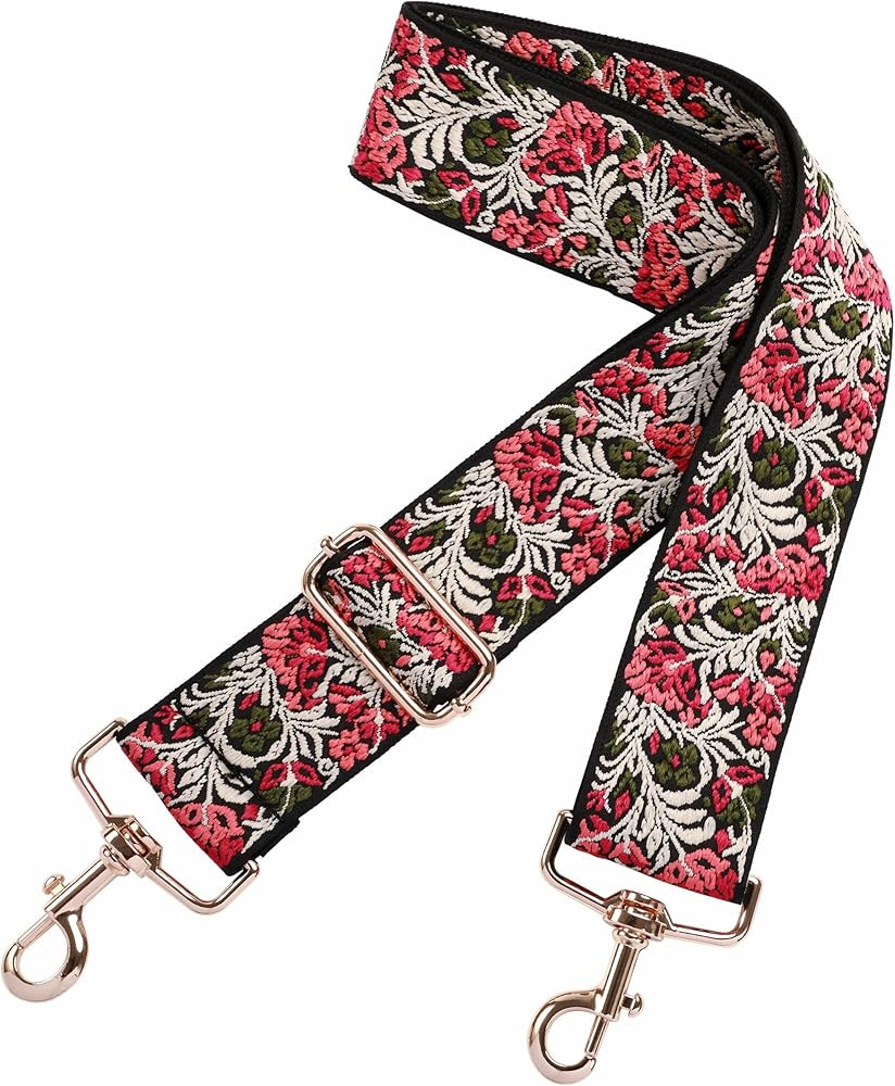 Purse Strap,2" Wide Purse Strap Adjustable Replacement,Multi-pattern Crossbody Handbag Strap | Amazon (US)