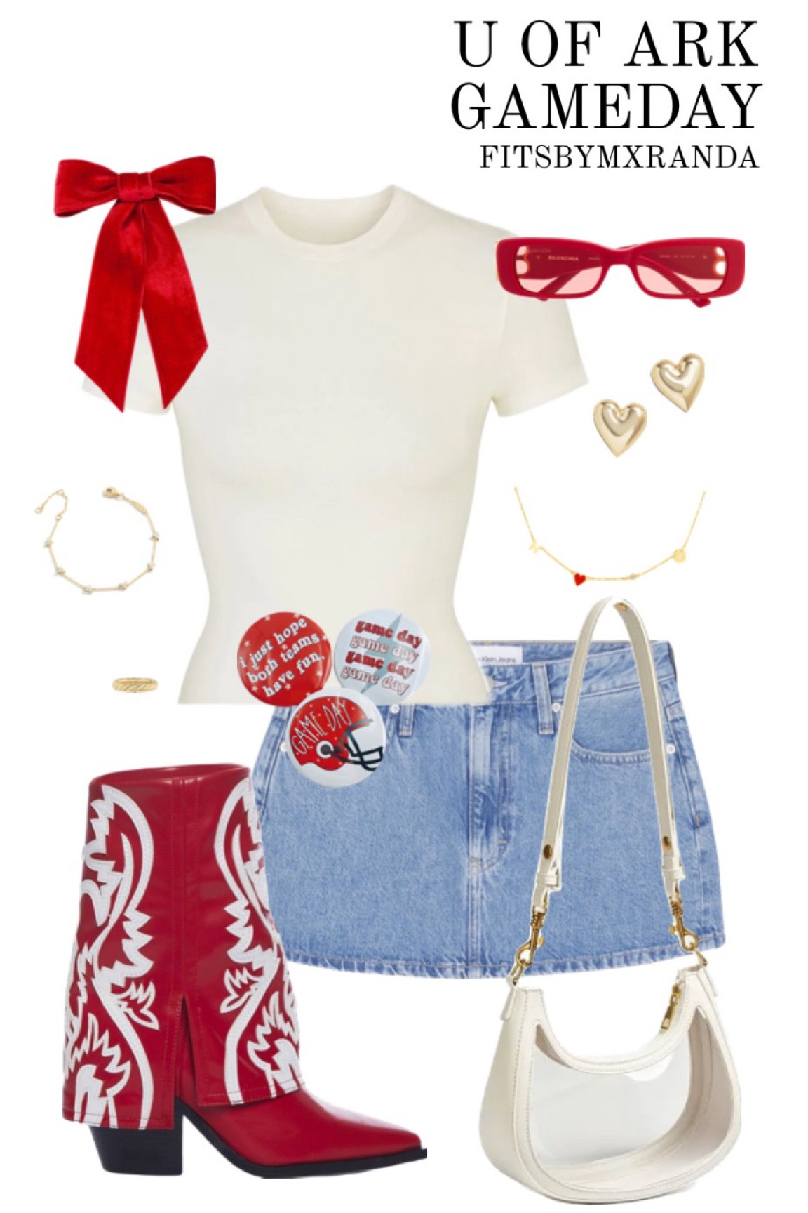 ARKANSAS GAMEDAY OUTFIT 

Skirt- ZARA, boots- Dolls Kill

#LTKfindsunder100 #LTKU #LTKstyletip
