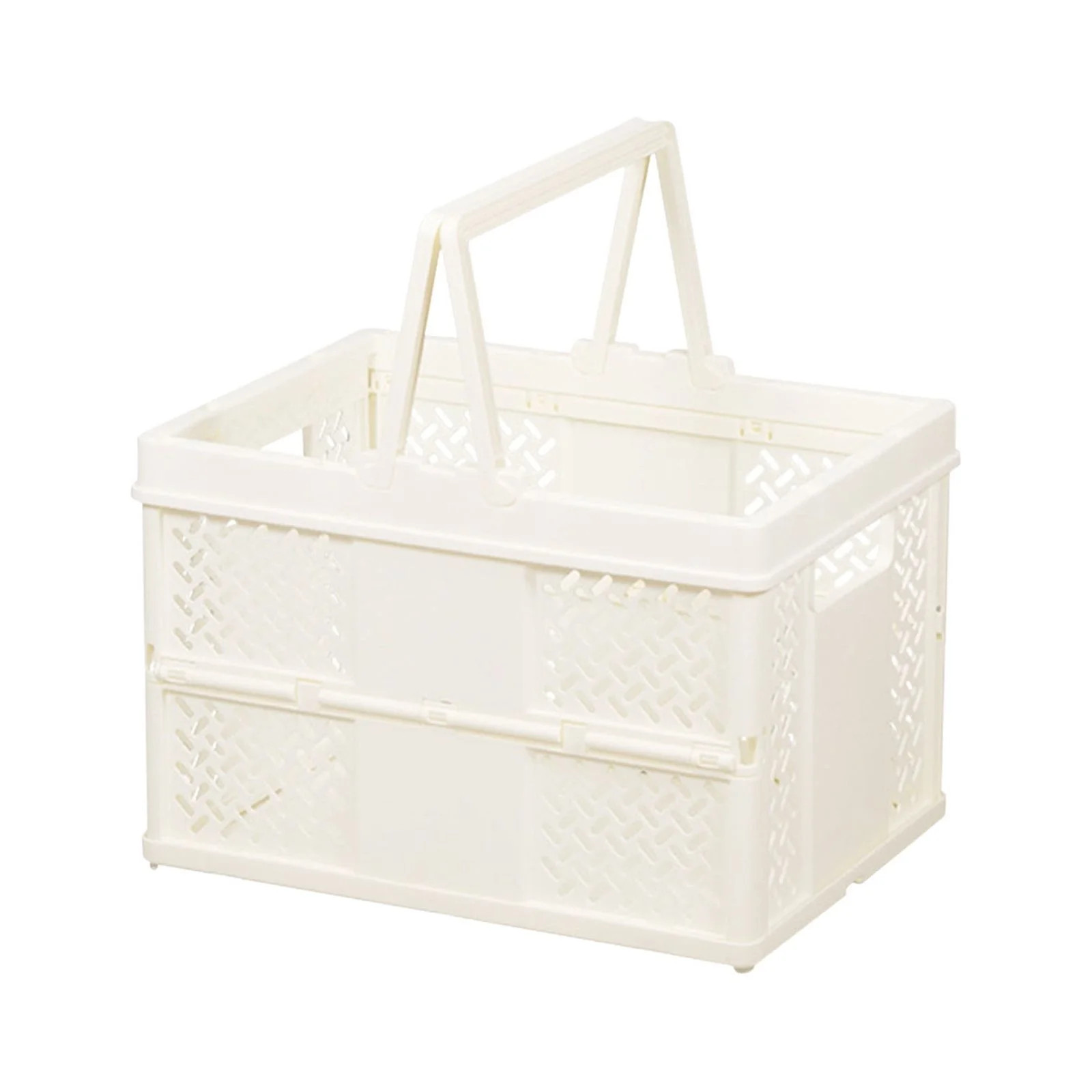JingChun Collapsible Storage Crates Plastic Baskets with Handle,Stackable Folding Containers Bins... | Walmart (US)
