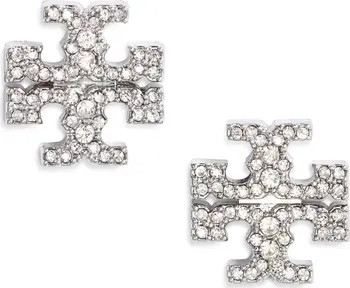 Tory Burch Kira Pavé Stud Earrings | Nordstrom | Nordstrom