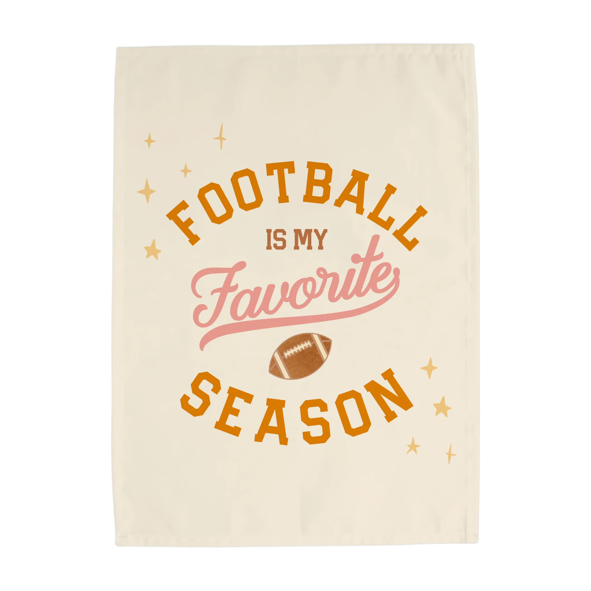 {Pink & Orange} Football is My Favorite Season | Hunny Prints