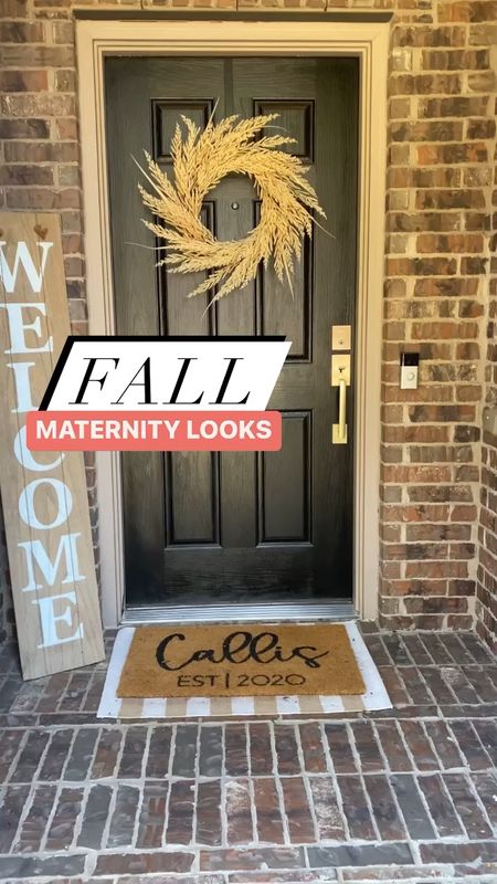 Fall maternity looks. Pregnancy style. Bump style. 

Use code NICOLEAMCINTOSH25 for 25% off your order 

#LTKbump #LTKSeasonal #LTKstyletip