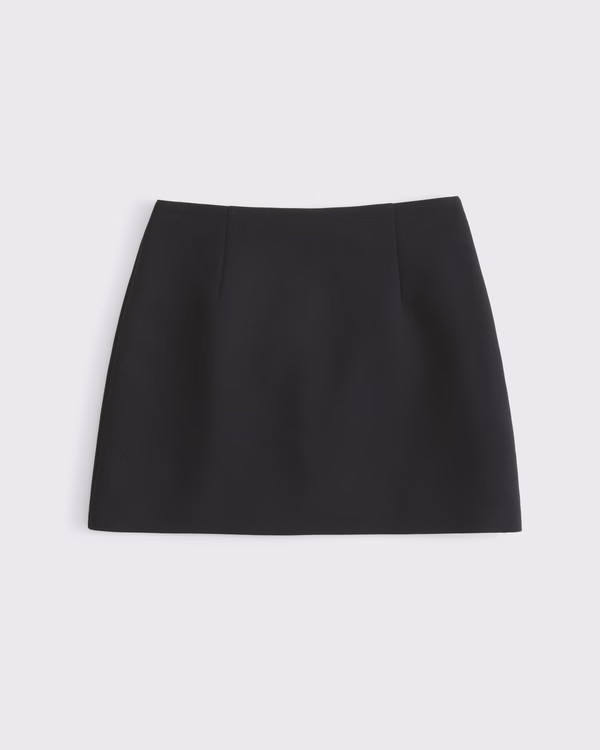 The A&F Scarlett Suiting Mini Skort | Abercrombie & Fitch (US)