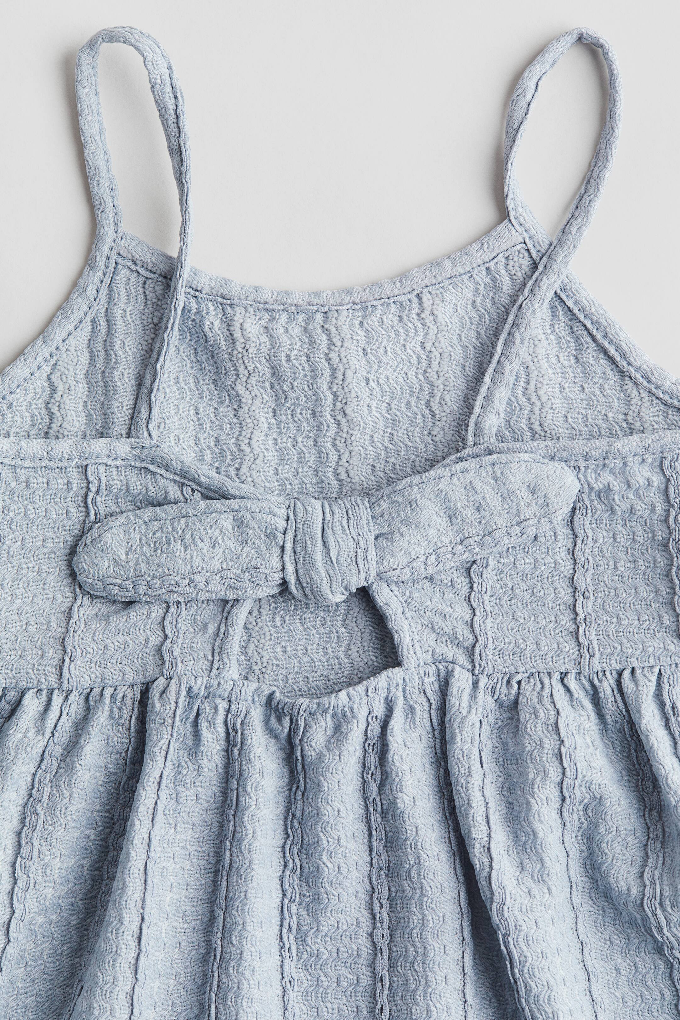 Textured Jersey Dress - Yellow - Kids | H&M US | H&M (US + CA)