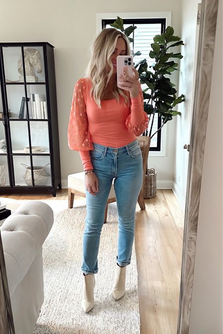 Date night look! Amazon top on sale! Wearing small & I have a bunch of colors! Jeans TTS and booties are 50% off! My most worn currently and very comfy! 



Spring style. Date night outfits. Amazon fashion. Amazon finds  

#LTKstyletip #LTKunder50 #LTKsalealert