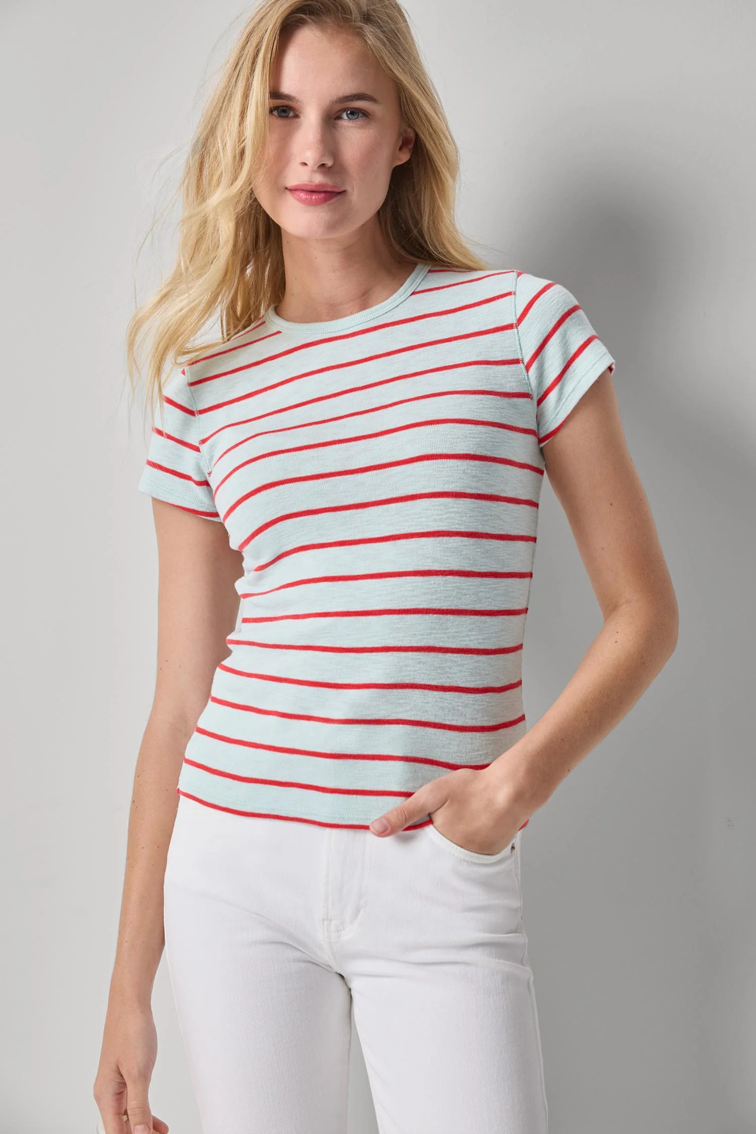 Striped Short Sleeve | Lilla P