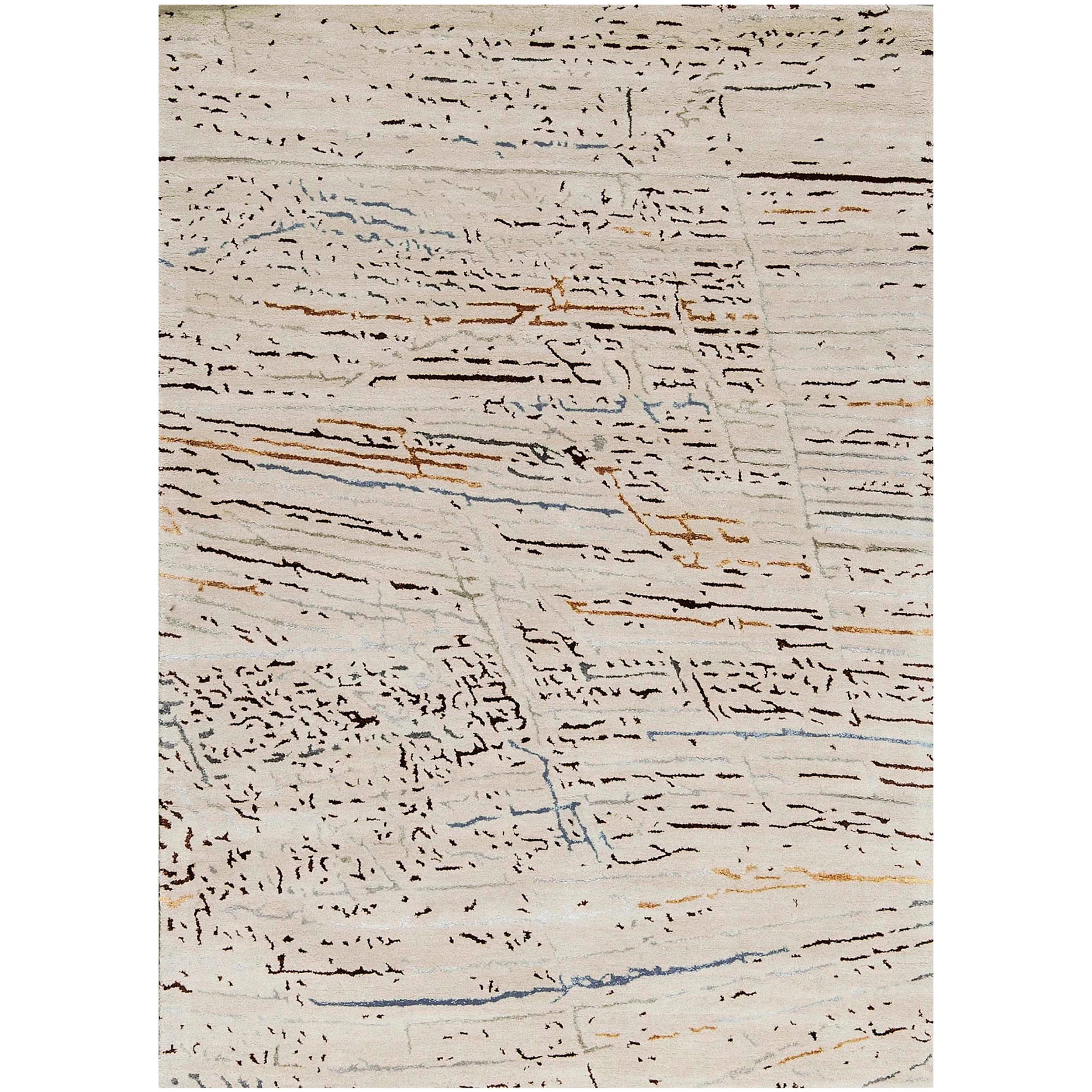 Bokara Rug Co., Inc. Hand-Knotted High-Quality Ivory and Multi-Colored Area Rug | Wayfair | Wayfair North America