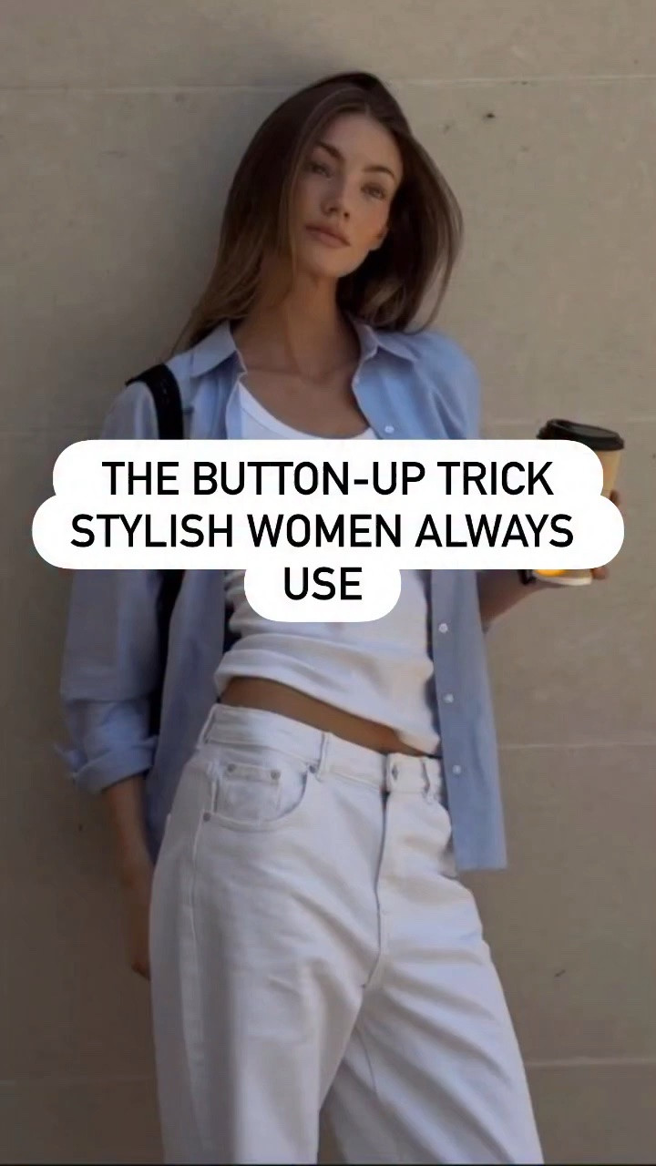 The Button-Up Trick Stylish Women Always Use

  One Piece = Endless Outfits

Why it’s essential:
• Makes jeans look chic
• Creates easy outfits in seconds
• Helps balance proportions
• Works for every season
• Layers beautifully with blazers & sweaters

Easy styling tricks:
✔ Front tuck = defined waist
✔ Roll sleeves = modern look
✔ Open a few buttons = longer neckline
✔ Wear oversized = effortless chic

The secret?
One good button-up can replace 10 “nothing to wear” moments.

Save this for your next closet refresh 🤍

👉Want your wardrobe to look expensive without buying more? DM me Style

✅Follow for styling that actually works

#LTKSeasonal #LTKstorytime #LTKActive