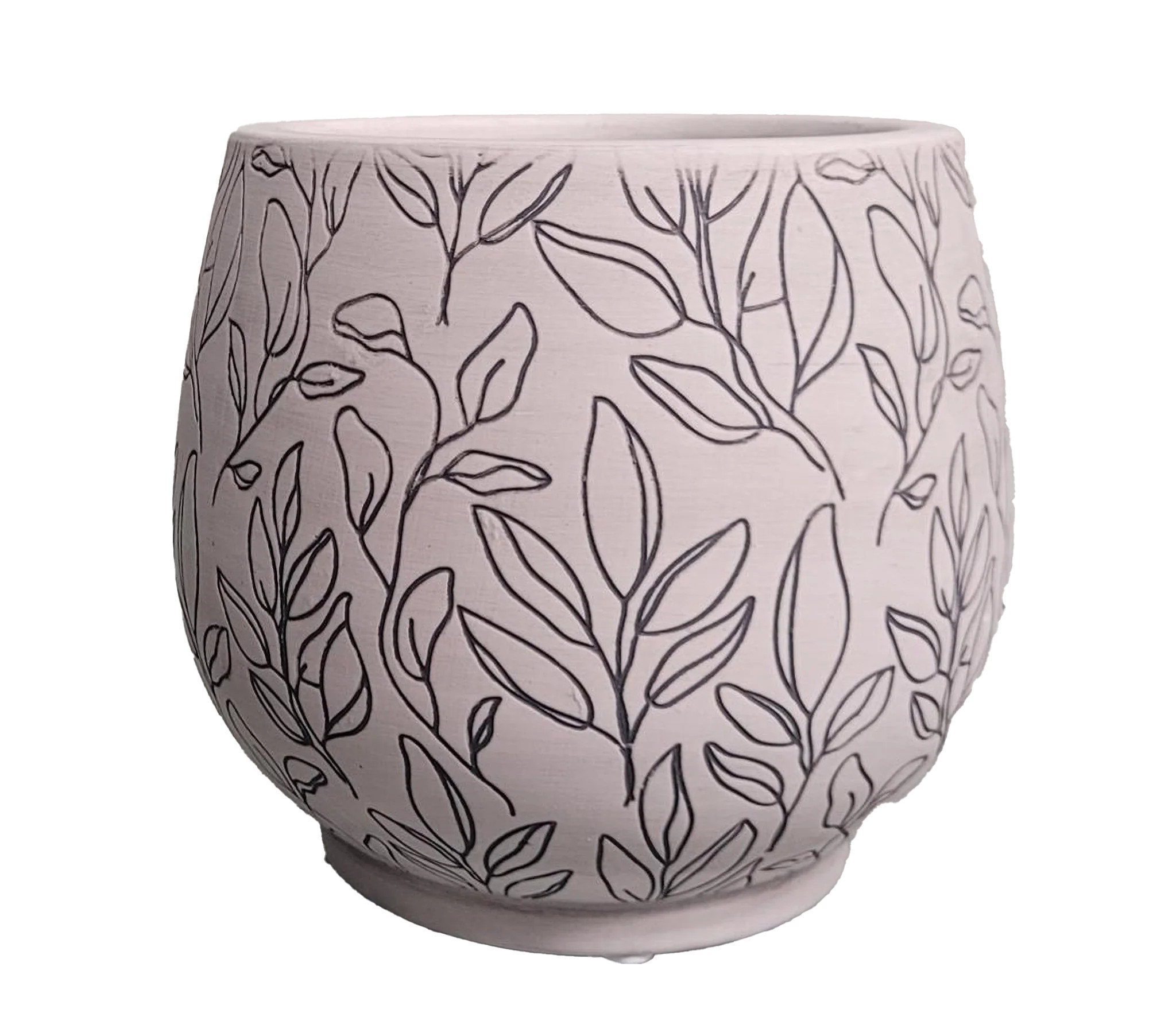 allen + roth Round 7.9-in W x 7.9-in L Multiple colors/finishes Ceramic Indoor Planter Large | GYC122L-8IN | Lowe's