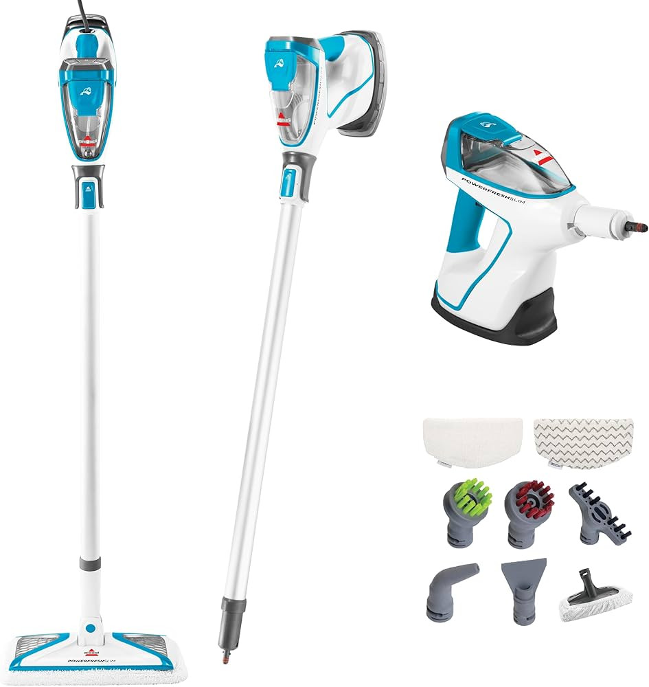 Bissell Powerfresh Slim Steam Mop, Portable Hard Floor Cleaner in 2075a | Amazon (US)