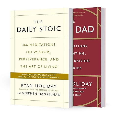 Ryan Holiday 2-Book Collection Set: The Daily Stoic & The Daily Dad – 366 Meditations on Wisdom... | Amazon (US)