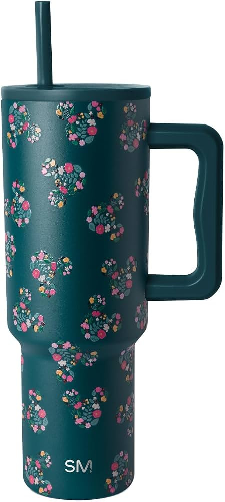 Simple Modern Disney 40 oz Tumbler with Handle and Straw Lid | Insulated Reusable Stainless Steel... | Amazon (US)