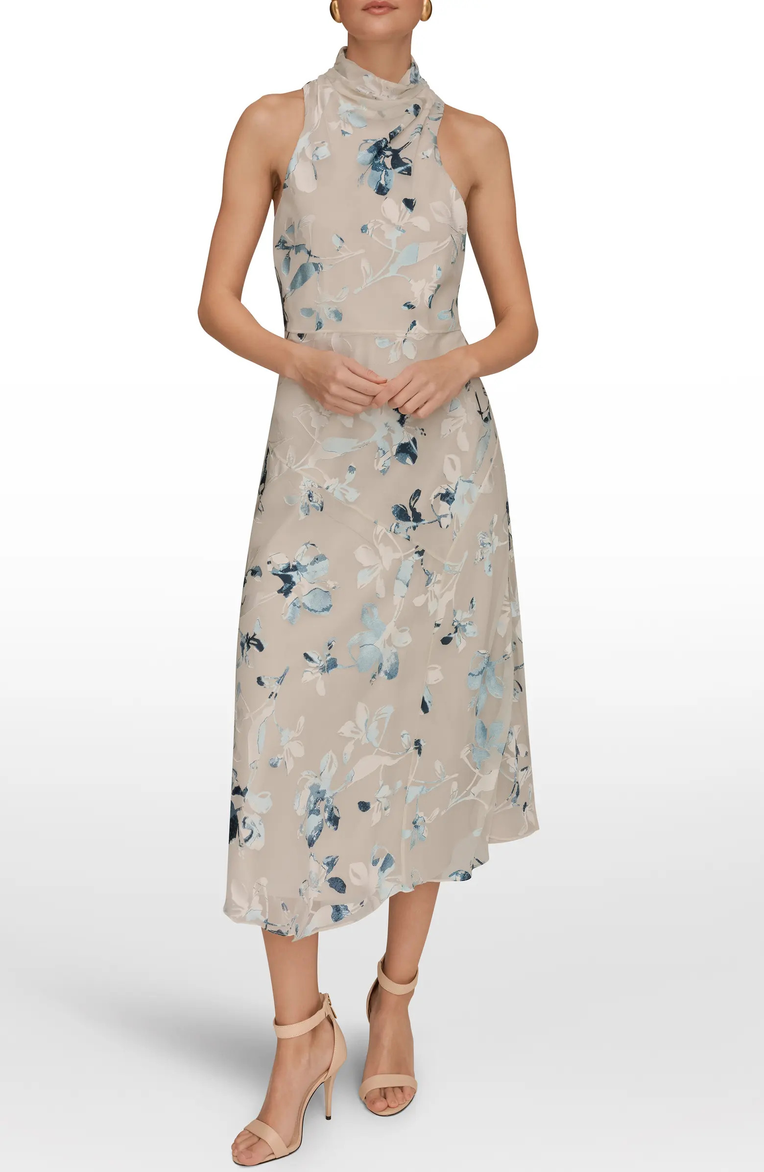 Floral Burnout Maxi Dress | Nordstrom