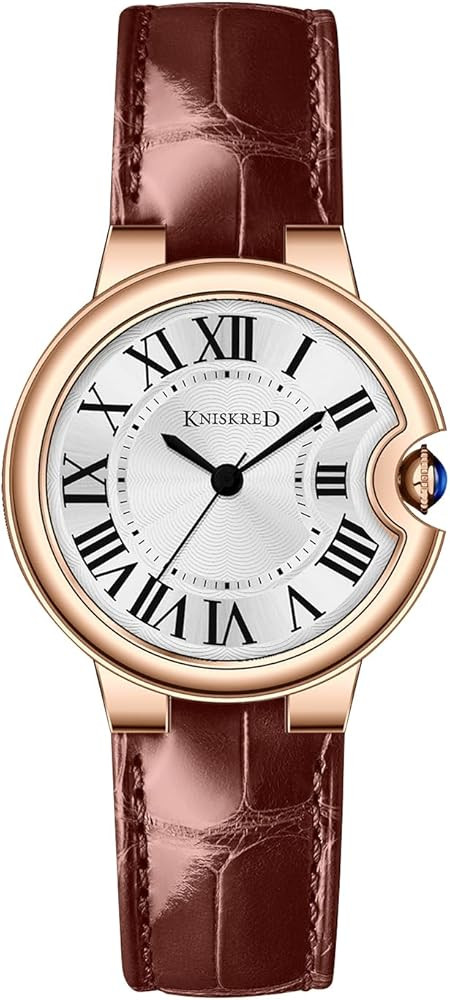 Classic Watch for Women with Vintage Roman Numerals and Solid Stainless Steel Band Ladies Casual ... | Amazon (US)