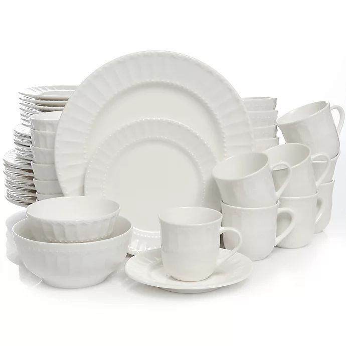 Gibson Home Heritage Place 48-Piece Dinnerware Set | Bed Bath & Beyond