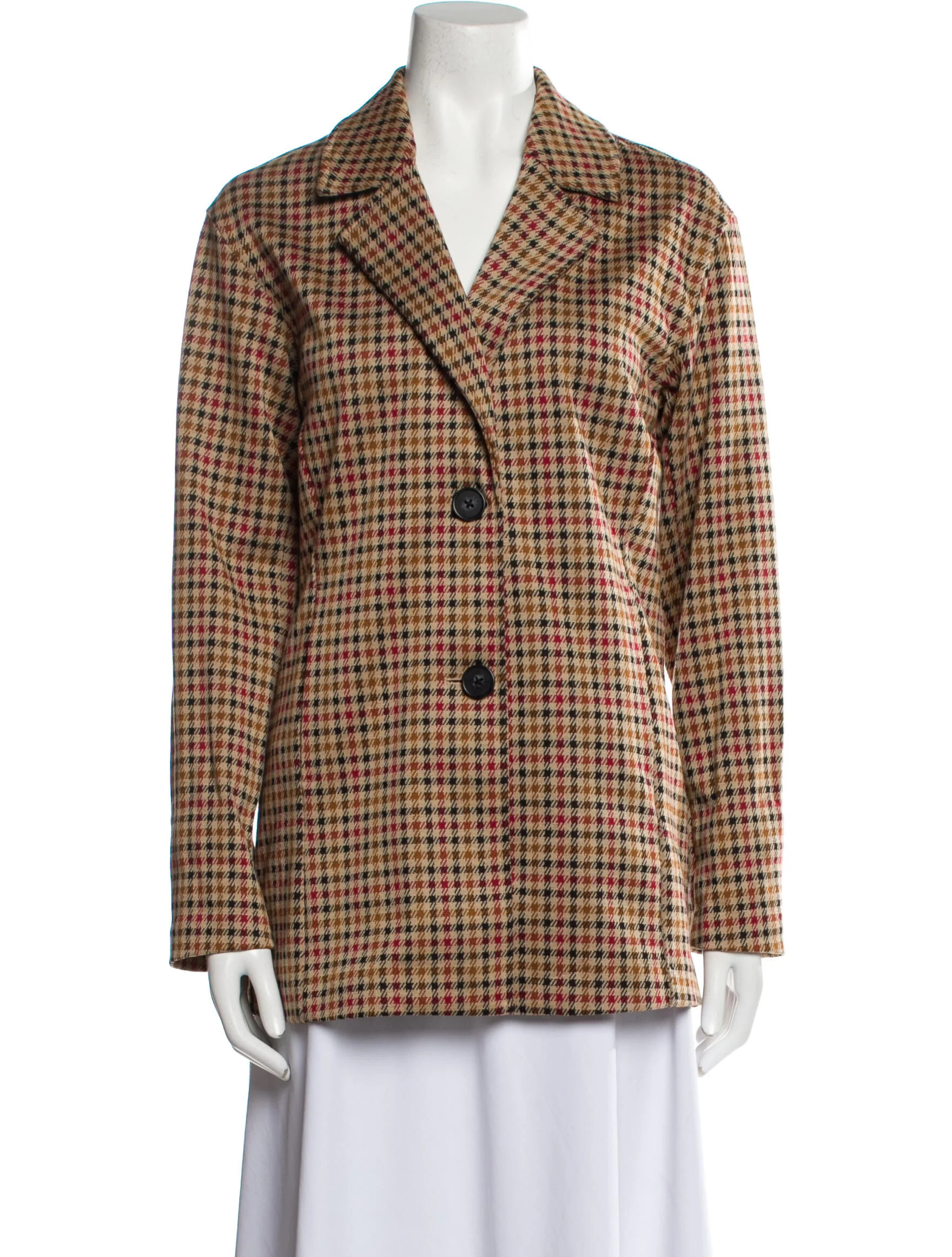 Plaid Print Blazer | The RealReal