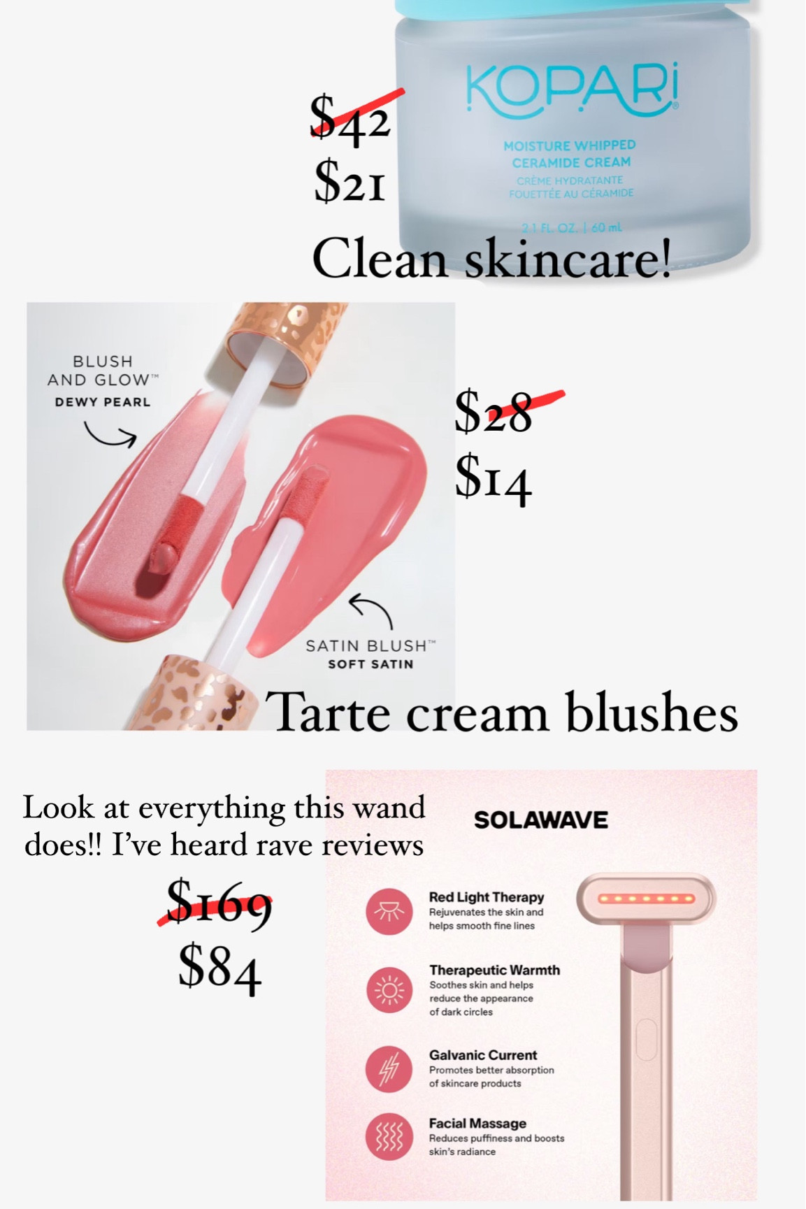 Ulta beauty savings event 
Today’s deals 
Red light therapy 
Tarte beauty sale
Kopari skincare 

#LTKBeauty #LTKOver40 #LTKSaleAlert