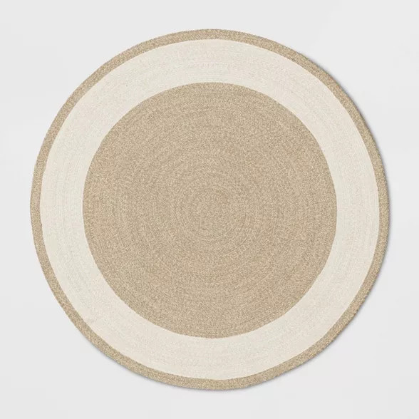Round Outdoor Rug Neutral/Ivory - Threshold™ | Target