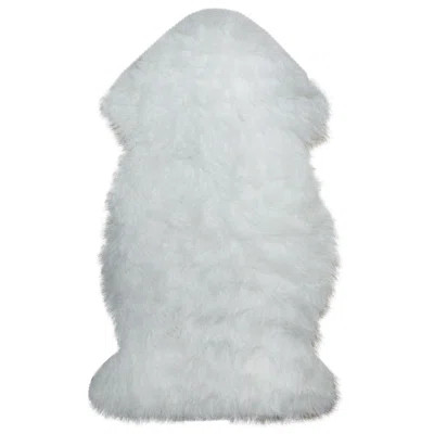 Wirtz Furry Chic Plush Pile White Area Rug Mercer41 | Wayfair North America