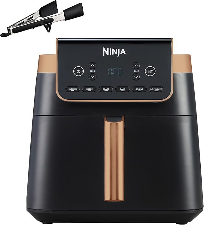 Ninja Air Fryer MAX PRO, 6.2L, Uses No Oil, Large Square Single Drawer, Roast, Bake, Air Fry, Fam... | Amazon (UK)
