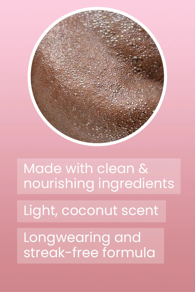 Pink Lily Beauty Luxury Tan Sunless Tanning Foam Self Tanner - Light Medium | Pink Lily