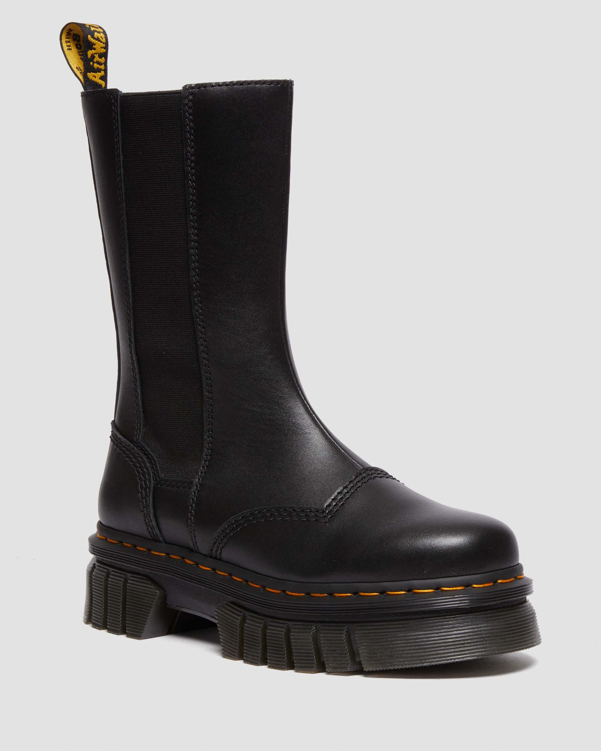 Audrick Tall Nappa Leather Platform Chelsea Boots | Dr. Martens