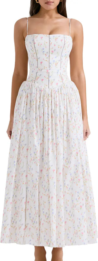 HOUSE OF CB Ysabella Floral Maxi Sundress | Nordstrom | Nordstrom