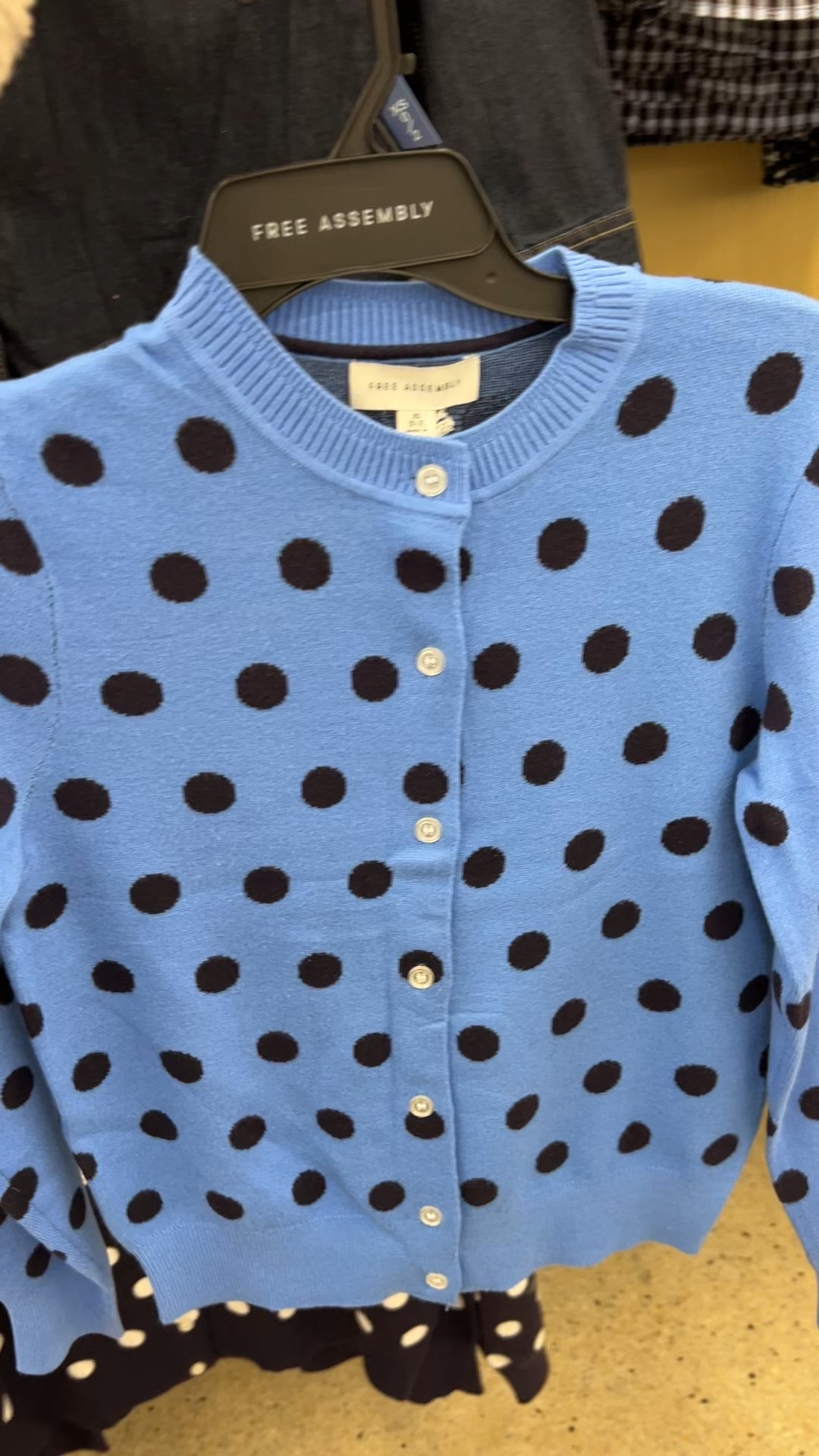 New polka dot cardigans at Walmart! This is the first time I’ve seen my store carry this brand so that’s an exciting update! #walmartfashion 

#LTKFindsUnder100 #LTKFindsUnder50