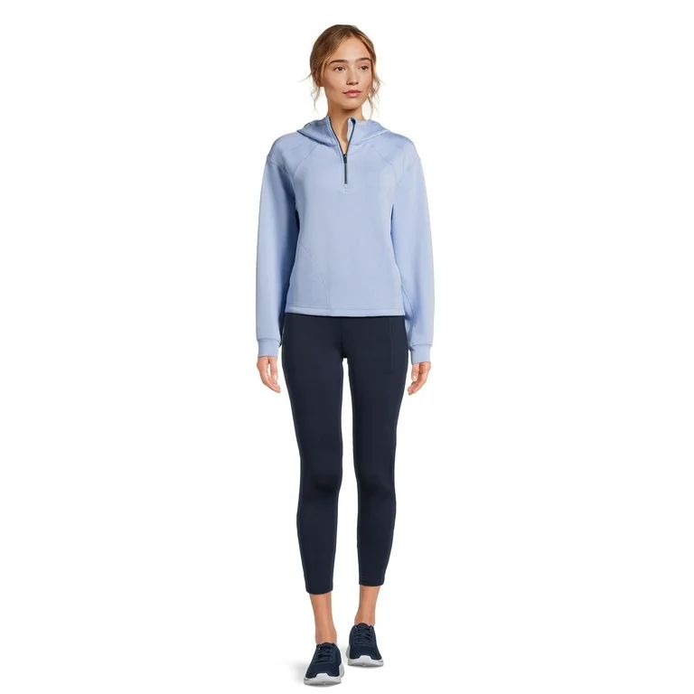 Avia Women's Seamed Quarter Zip Hoodie, Sizes XS-XXXL | Walmart (US)