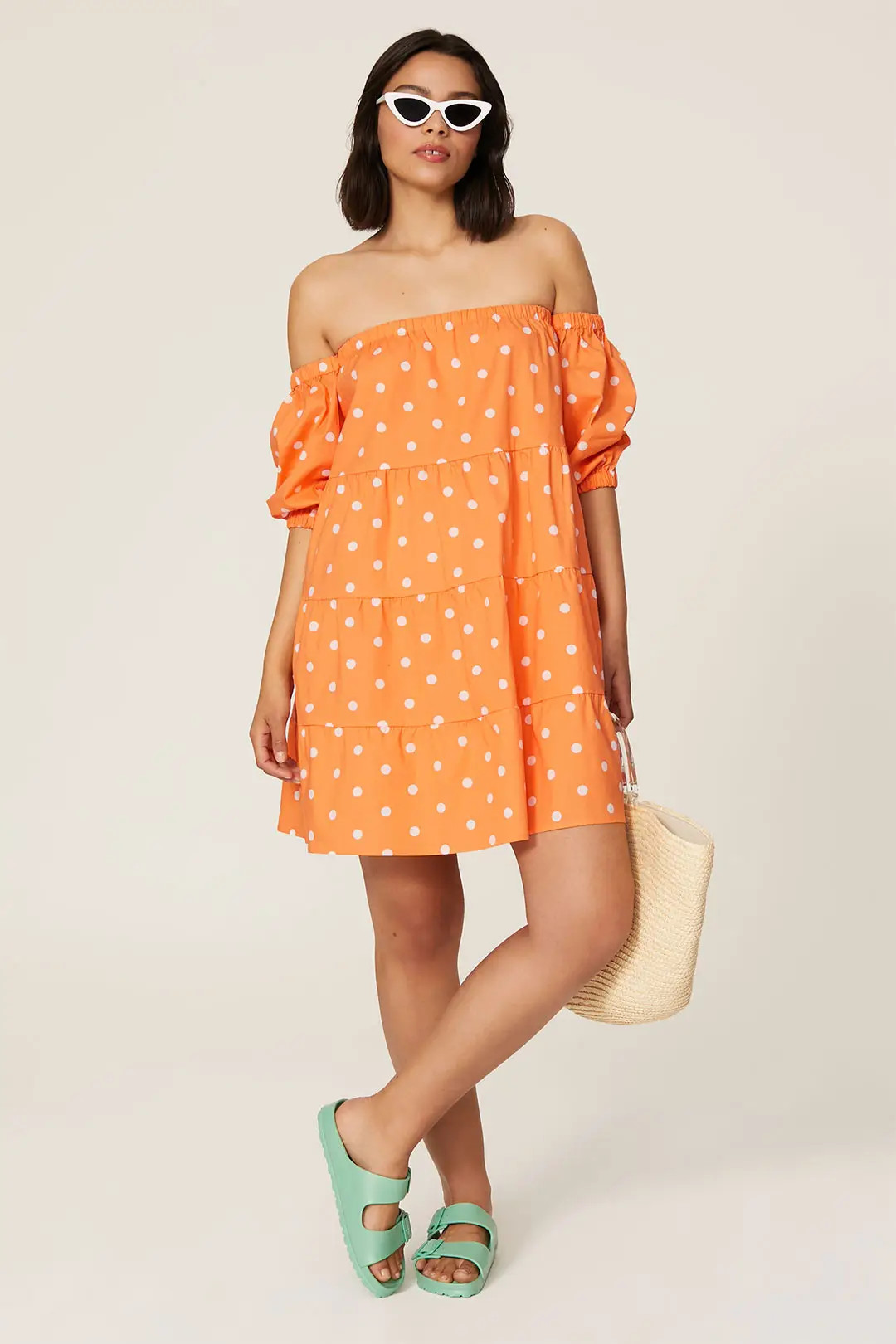 Orange Quinn Dress | Rent the Runway