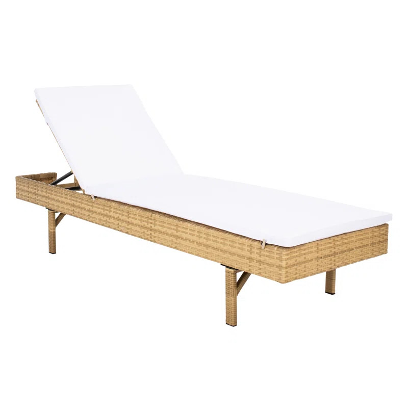 Esmai Outdoor Wicker Chaise Lounge | Wayfair North America