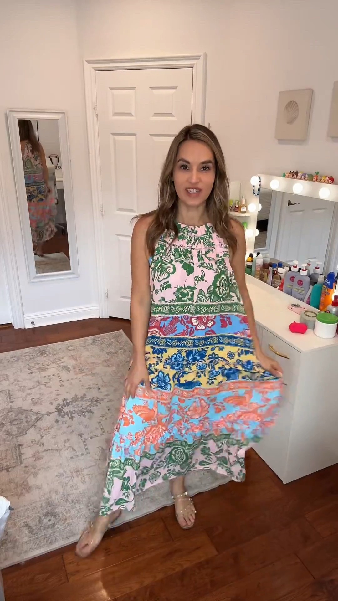 Boho Patchwork Maxi Dress for Summer Days

This colorful boho maxi dress is the perfect blend of effortless style and comfort. Featuring a flowy silhouette, mixed floral prints, and a flattering sleeveless cut, it’s ideal for summer vacations, casual outings, brunch dates, or warm-weather events. Easy to dress up with wedges or keep casual with sandals for an everyday look that feels put together without trying too hard.

#bohodress #maxidress #summeroutfit #vacationdress #bohostyle #casualchic #summerfashion #amazonfashion #womensfashion #warmweatherstyle #everydayoutfit #colorfuldress #resortwear #springdress