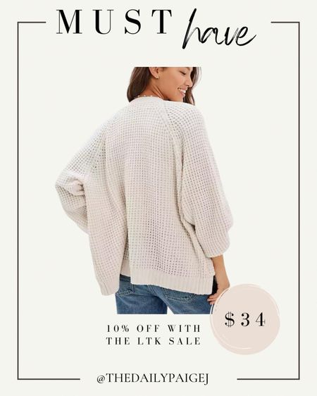 This oatmeal cardigan is a must have for fall! It’s currently on sale with the LTK Sale and under $35 with the discount! 

#LTKsalealert #LTKSeasonal #LTKSale