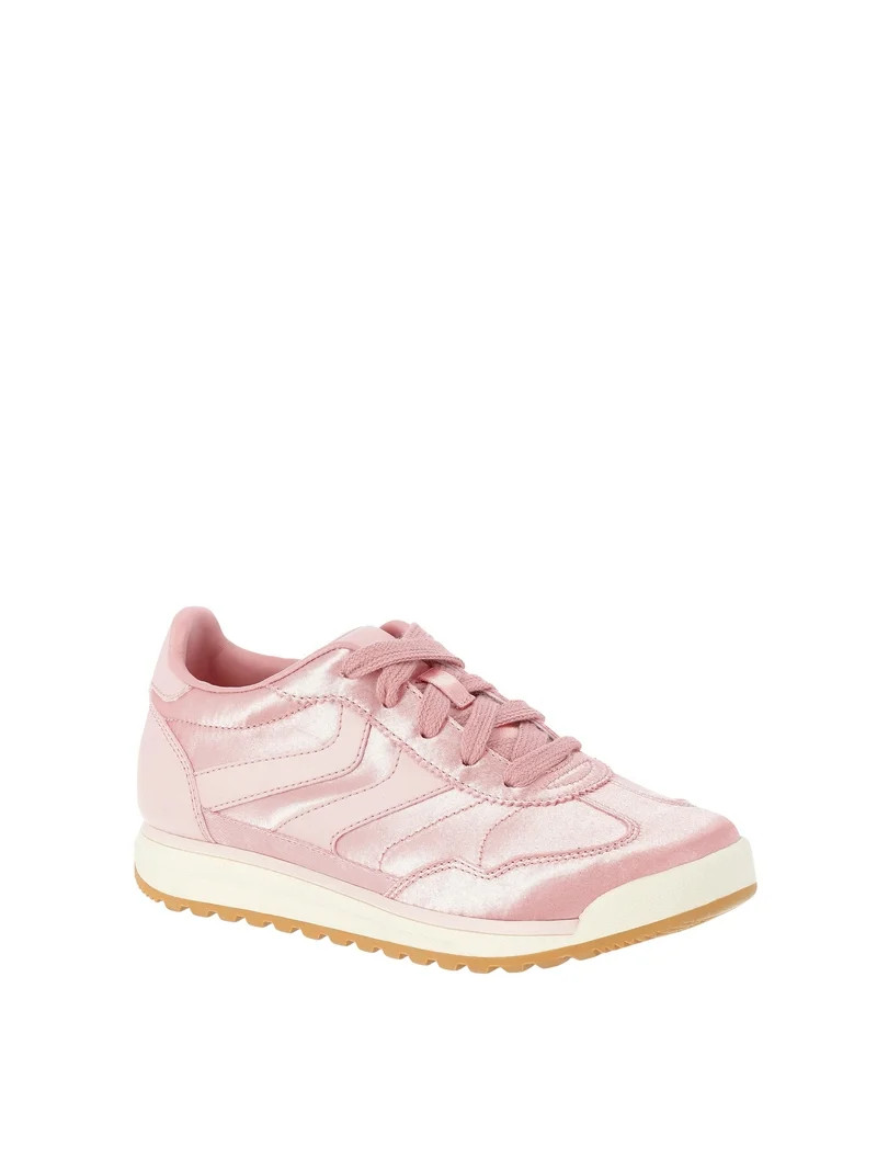Wonder Nation Little and Big Girls' Low Profile Jogger Sneakers | Walmart (US)