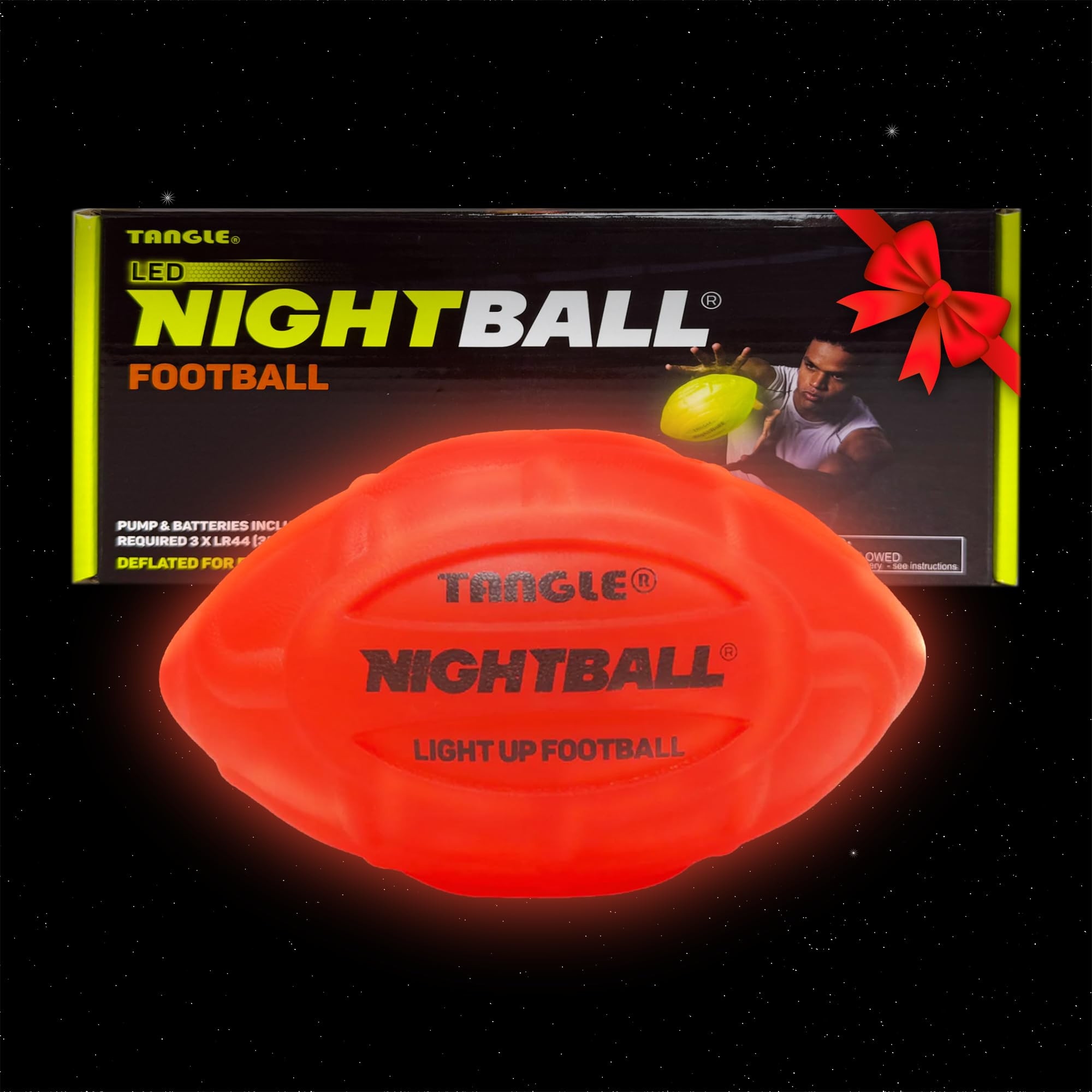 Glow in The Dark Nightball LED Football - Light up Football with Bright LED Lights - Kids and Adu... | Amazon (US)