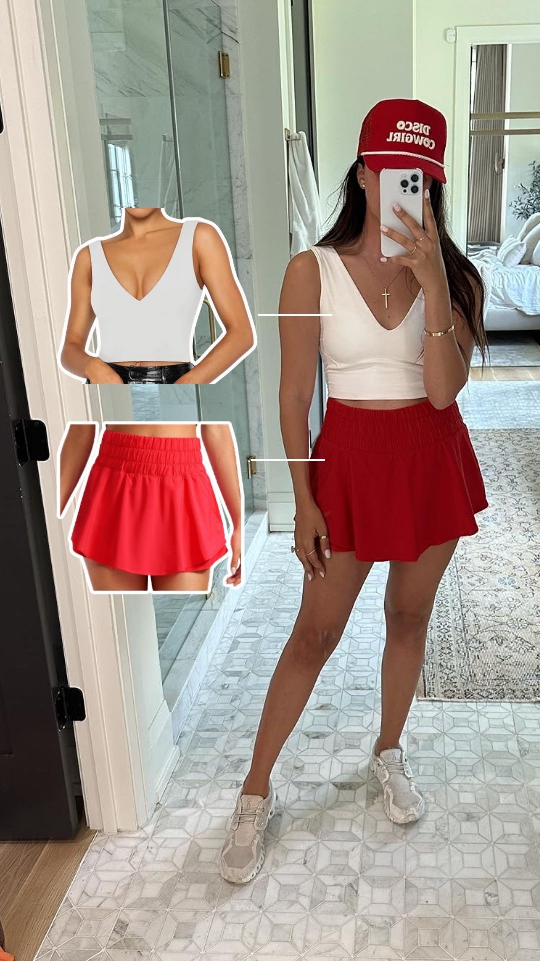 Fourth of July Outfit Inspo!! Wearing a medium in both the top and shorts!

Summer fashion, summer outfit, party outfit, vacation outfit, watchnow, Amazon fashion, watchnow, red white and blue, Dede Raad

#LTKFindsUnder50 #LTKActive #LTKSeasonal